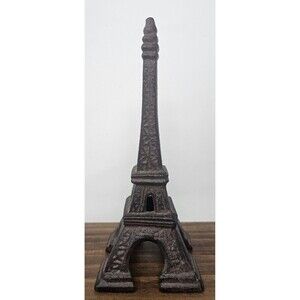 Cast Iron Eiffel Tower Architecture Home Décor French Style Decoration 8"